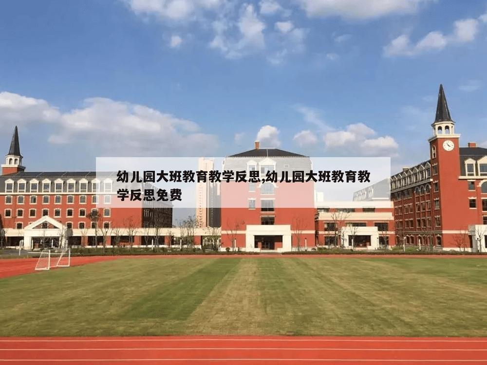 幼儿园大班教育教学反思,幼儿园大班教育教学反思免费